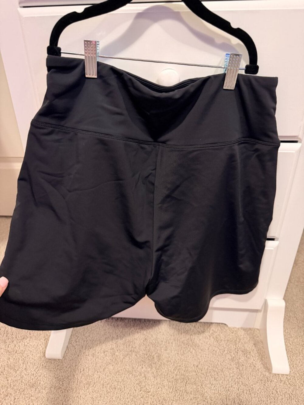 NWT Black Swim Shorts with SPF50 and Pockets! Size Large - Picture 6 of 6